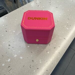 Dunkin engagement ring box limited edition